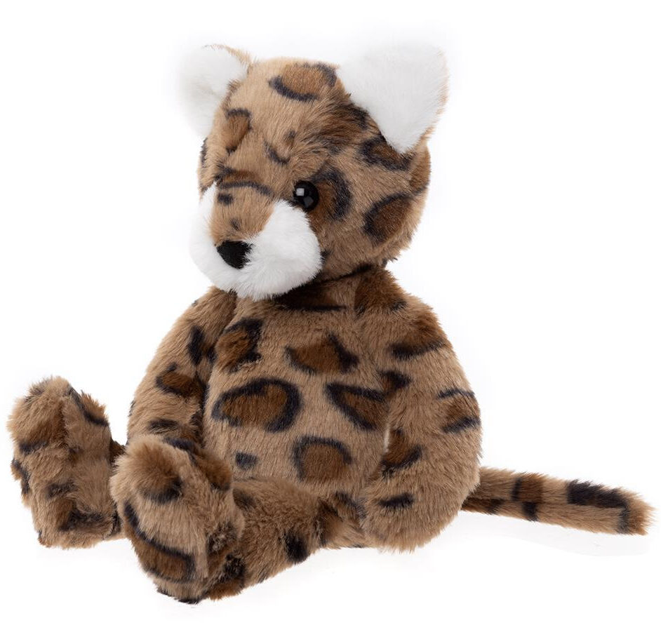Lenny the leopard soft toy for babies