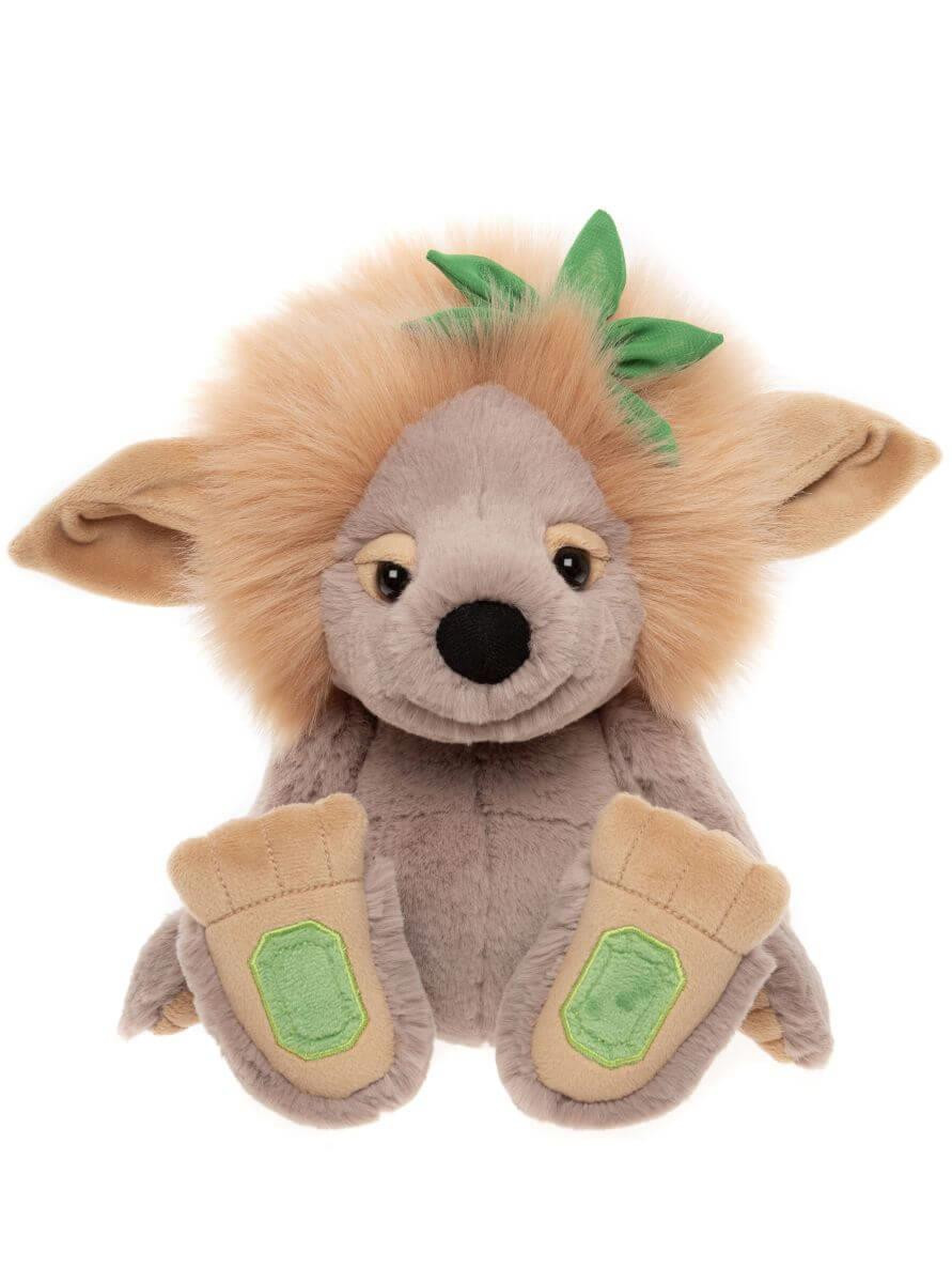 Emerald Lou Gentle Plush Troll