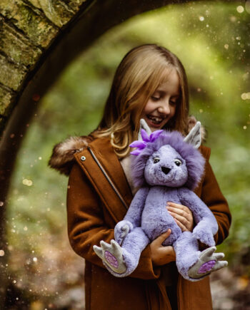 Amethyst Boo Soft Plush Toy Troll by Charlie bears