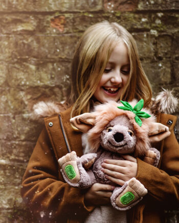 Emerald Lou Gentle Plush Troll