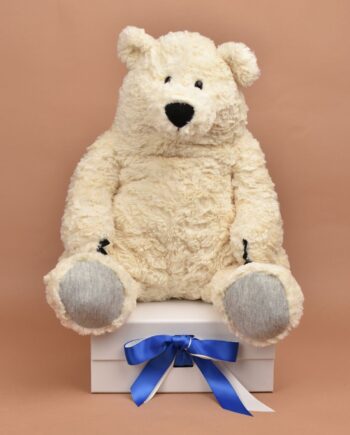 Polar Bear Jones big soft cream polar bear teddy